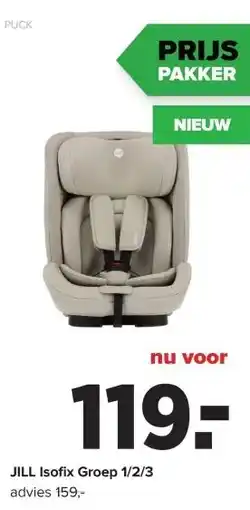 Baby-Dump JILL Isofix Groep 1/2/3 aanbieding