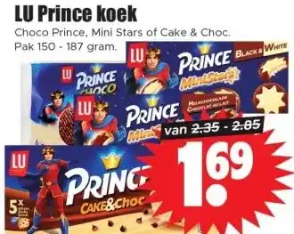 Dirk LU Prince koek aanbieding
