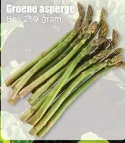 Dirk Groene asperge Bos 250 gram. aanbieding