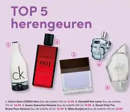 DA TOP 5 herengeuren aanbieding