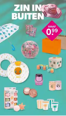 DA ZIN ING BUITEN aanbieding