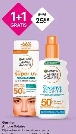 DA Garnier Ambre Solaire aanbieding