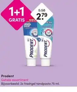 DA Prodent Gehele assortiment aanbieding