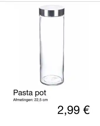 Kik Pasta pot Afmetingen: 22,5 cm aanbieding