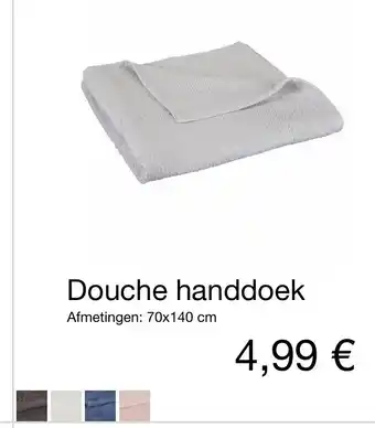 Kik Douche handdoek Afmetingen: 70 x 140 cm aanbieding