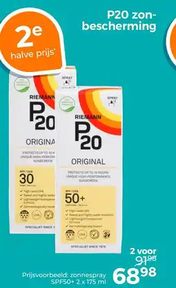 Trekpleister Zonnespray SPF50+ aanbieding