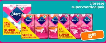 Trekpleister Libresse supervoordeelpak aanbieding
