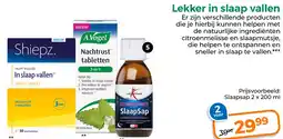 Trekpleister Lekker in slaap vallen aanbieding