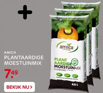 Praxis Tuincentrum Amica plantaardige moestuinmix aanbieding