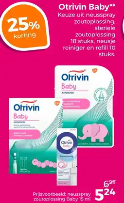 Trekpleister Otrivin Baby aanbieding