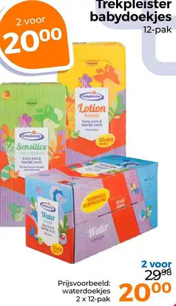 Trekpleister Trekpleister babydoekjes aanbieding