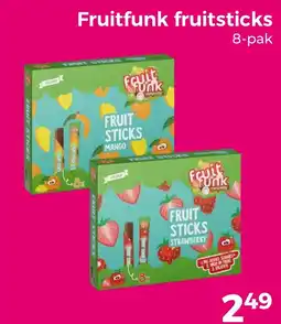 Trekpleister Fruitfunk fruitsticks aanbieding