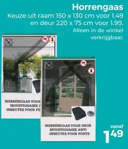 Trekpleister Horrengaas aanbieding