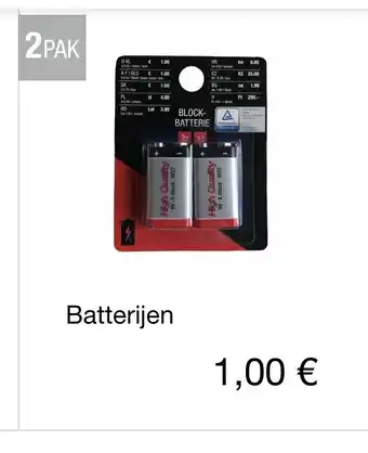 Kik Batterijen 2 Pak aanbieding