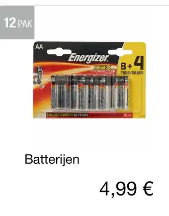 Kik Batterijen 12 Pak aanbieding