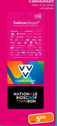 Trekpleister Cadeaukaart aanbieding