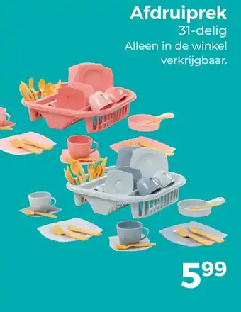Trekpleister Afdruiprek aanbieding