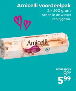 Trekpleister Amicelli voordeelpak aanbieding