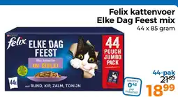 Trekpleister Felix kattenvoer Elke Dag Feest mix aanbieding