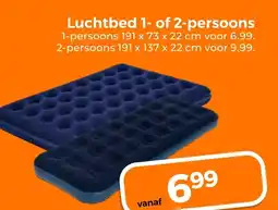 Trekpleister Luchtbed 1 of 2 persoons aanbieding