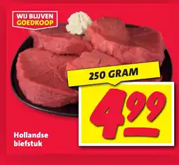Nettorama Hollandse biefstuk aanbieding