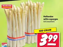Nettorama Hollandse witte asperges aanbieding