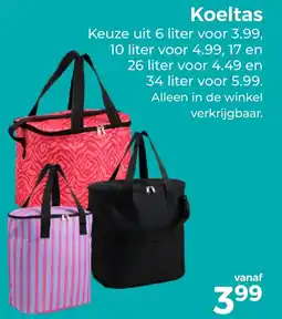 Trekpleister Koeltas aanbieding