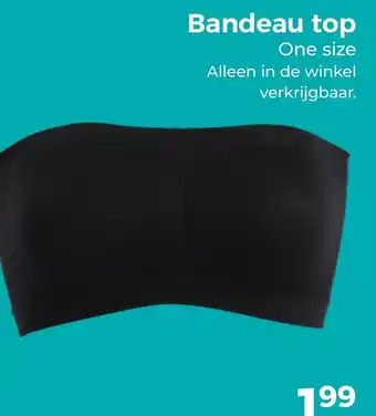 Trekpleister Bandeau top aanbieding