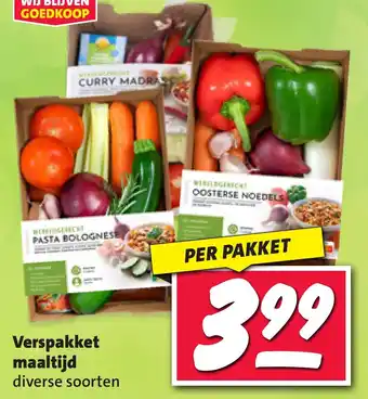 Nettorama Verspakket maaltijd aanbieding