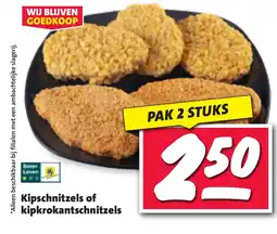 Nettorama Kipschnitzels of kipkrokantschnitzels aanbieding