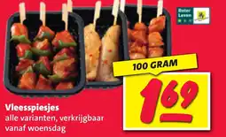 Nettorama Vleesspiesjes aanbieding