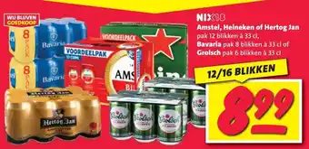 Nettorama Amstel, Heineken, Hertog Jan, Bavaria, Grolsch aanbieding
