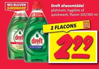 Nettorama Dreft afwasmiddel aanbieding