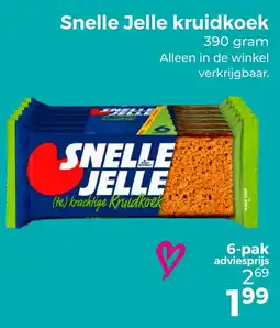 Trekpleister Snelle Jelle kruidkoek aanbieding