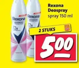 Nettorama Rexona Deospray aanbieding