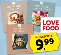 Boekenvoordeel LOVE FOOD boeken aanbieding