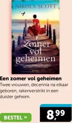 Boekenvoordeel Een zomer vol geheimen aanbieding