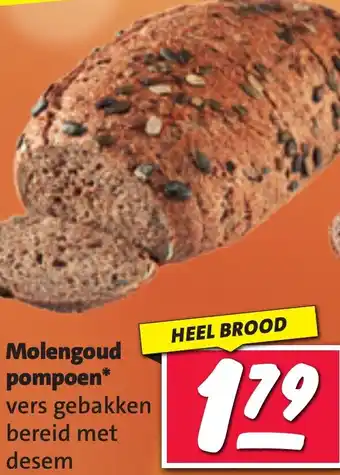 Nettorama Molengoud pompoen aanbieding