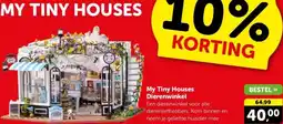 Boekenvoordeel My Tiny Houses Dierenwinkel aanbieding