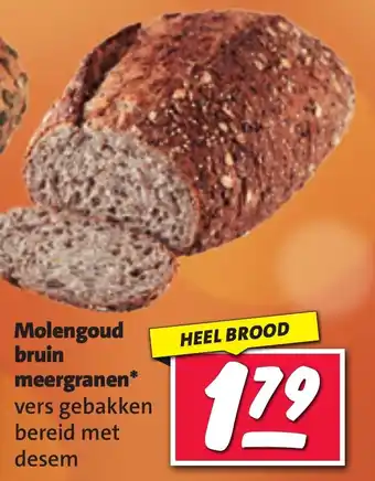 Nettorama Molengoud bruin meergranen aanbieding