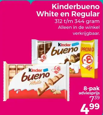 Trekpleister Kinderbueno White en Regular aanbieding