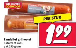 Nettorama Zandvliet grillworst aanbieding