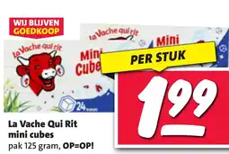 Nettorama La Vache Qui Rit mini cubes aanbieding