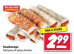 Nettorama Snackwraps aanbieding