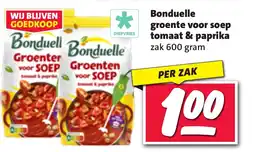 Nettorama Bonduelle groente voor soep tomaat & paprika aanbieding