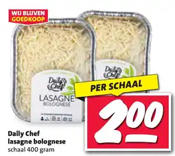 Nettorama Daily Chef lasagne bolognese aanbieding
