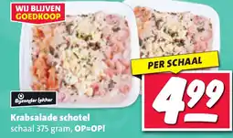 Nettorama Krabsalade schotel aanbieding