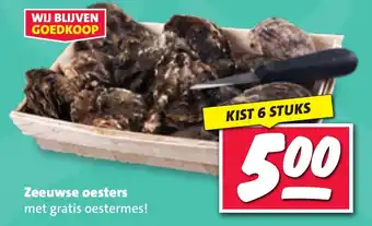Nettorama Zeeuwse oesters aanbieding