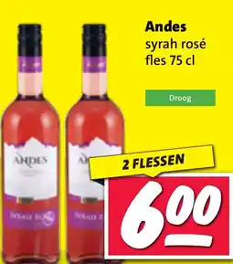 Nettorama Andes aanbieding