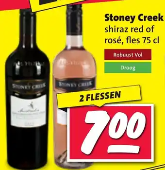 Nettorama Stoney Creek shiraz red of rosé aanbieding